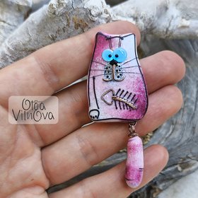 Cat ate fish #39 image