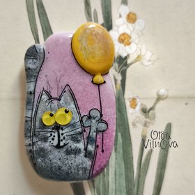 Cat with balloon #11 image